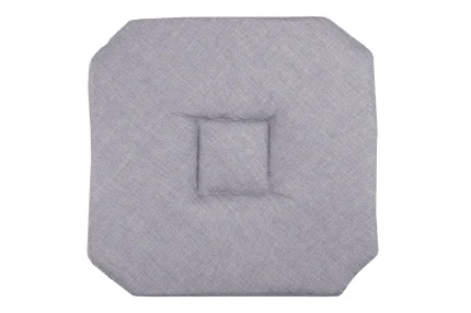Pernă de scaun Bea 40X40 cm, culoare gri, 100% poliester - imagine 2
