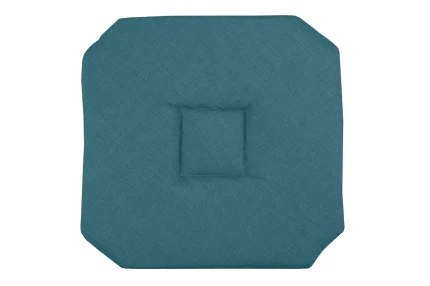 Pernă de scaun Bea 40X40 cm, culoare turcoaz, 100% poliester - imagine 2