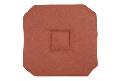 Pernă de scaun Bea 40X40 cm, culoare cărămiziu, 100% poliester - imagine 2