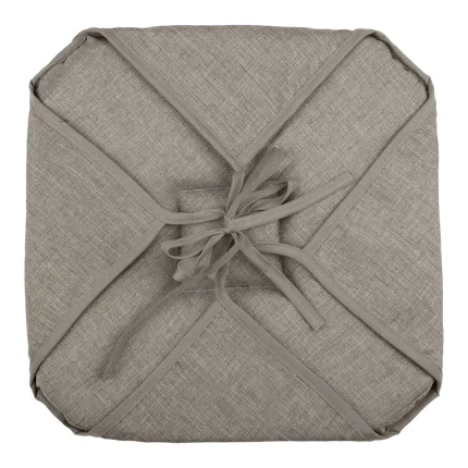 Pernă de scaun Bea 40X40 cm, culoare bej, 100% poliester