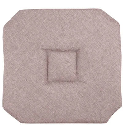 Pernă de scaun Bea 40X40 cm, culoare roz pudră, 100% poliester