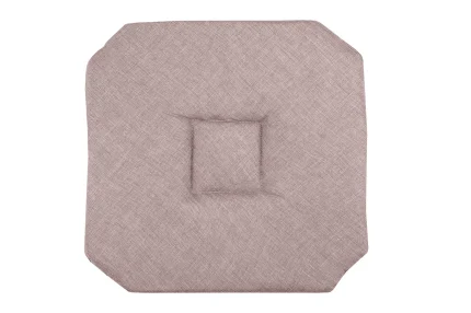 Pernă de scaun Bea 40X40 cm, culoare roz pudră, 100% poliester - imagine 2