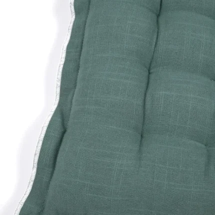 Pernă de scaun Helios 38X38 cm, culoare verde, 100% bumbac