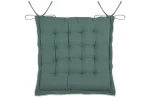 Pernă de scaun Helios 38X38 cm, culoare verde, 100% bumbac - imagine 2