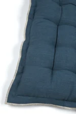 Pernă de scaun Helios 38X38 cm, culoare albastru, 100% bumbac