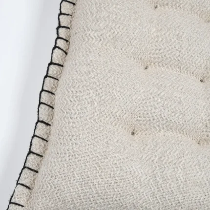 Pernă de scaun Aline 38X38 cm, culoare bej, 19% in 81% bumbac