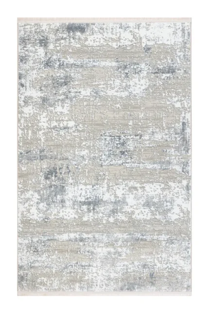 Covor living NOVA LUX 53187B Gri / Alb - imagine 2