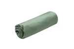 Cearșaf cu elastic Elysee 90X190 cm, culoare verde, 100% bumbac OEKO TEX