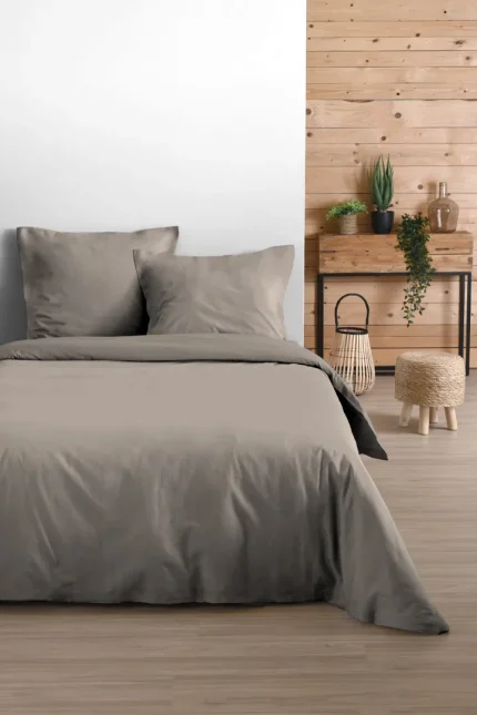 Cearșaf cu elastic Eden 160X200 cm, culoare in, 100% bumbac - imagine 2