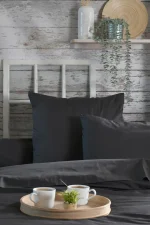 Husă pilotă Elysee 240X220 cm, culoare verde, 100% bumbac - imagine 6