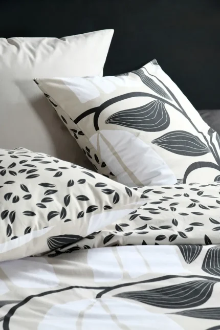 Set husă pilotă Calliope 260X240 cm, culoare verde petrol, 100% bumbac - imagine 3