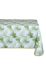 Față de masă Palmira 140X240 cm, culoare verde, 100% poliester