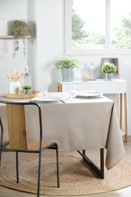 Față de masă Nelson 145X300 cm, culoare in, 100% poliester - imagine 2