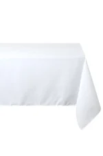 Față de masă Nelson 145X200 cm, culoare alb, 100% poliester