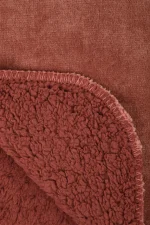 Pătură Michigan 130X160 cm, culoare Arămiu, 100% poliester - imagine 2