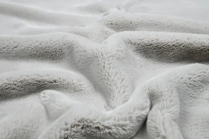 Pătură Bostan 130X160 cm, culoare natural, 100% poliester - imagine 2