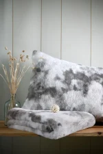 Pătură Harald 125X150 cm, culoare natural, 100% poliester - imagine 3