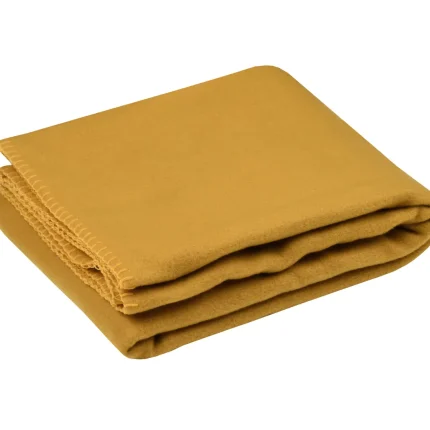 Pătură Carlton 125X150 cm, culoare Muștar, 100% poliester