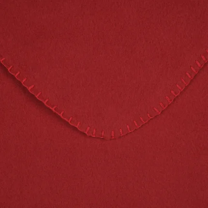 Pătură Carlton 125X150 cm, culoare roșu, 100% poliester