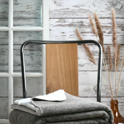 Pătură Rusty 130X160 cm, culoare Natural, 100% poliester