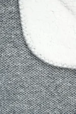 Pătură Rusty 130X160 cm, culoare gri, 100% poliester