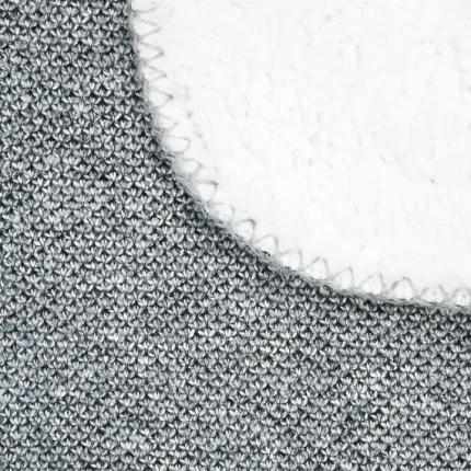 Pătură Rusty 130X160 cm, culoare gri, 100% poliester