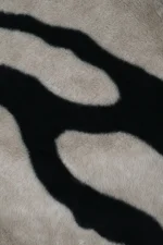 Pătură Fauves 130X160 cm, culoare greige, 100% poliester