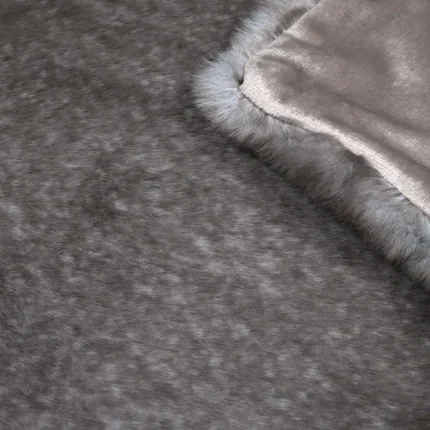 Pătură Harlow 130X150 cm, culoare greige, 100% poliester