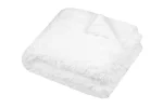 Pătură Cosylife 130X160 cm, culoare Alb, 100% poliester - imagine 2