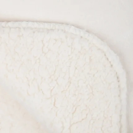 Pătură Michigan 180X220 cm, culoare crem, 100% poliester