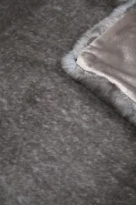 Pătură Harlow 180X220 cm, culoare greige, 100% poliester