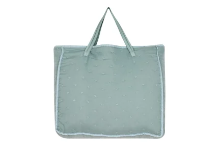 Cuvertură matlasată Cleo 260X240 cm, culoare verde pastel, 100% poliester - imagine 2