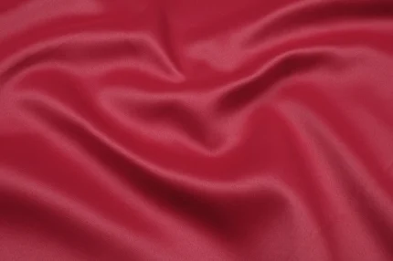 Draperie Notte 135X250 cm, culoare roșu, 100% poliester - imagine 3