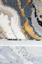 Covor MARMO 40869A AURIU / NEGRU - imagine 5