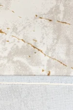 Covor MARMO 40730A AURIU / BEJ - imagine 5