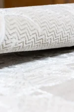 Covor living NOVA LUX 53388B Alb / Crem - imagine 4