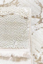 Covor living NOVA LUX 53388B Bej deschis / Crem - imagine 3