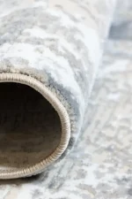 Covor living NOVA LUX 53189B Gri / Alb - imagine 4