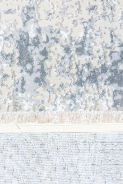 Covor living NOVA LUX 53189B Gri / Alb - imagine 6