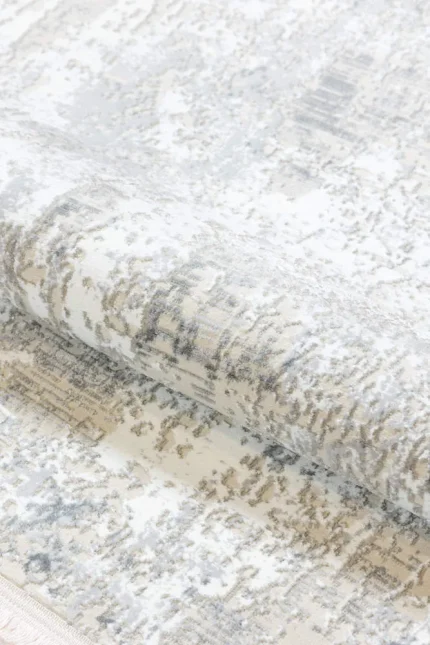 Covor living NOVA LUX 53189B Gri / Alb - imagine 8