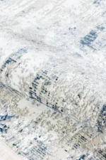 Covor living NOVA LUX 53189B Albastru / Alb - imagine 8