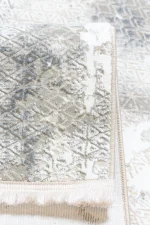 Covor living NOVA LUX 53140B Gri / Alb - imagine 3