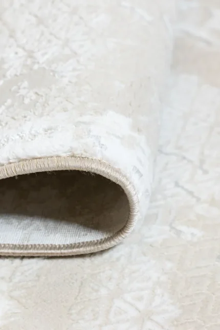 Covor living NOVA LUX 53140B Alb / Crem - imagine 4