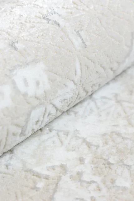 Covor living NOVA LUX 53140B Alb / Crem - imagine 5