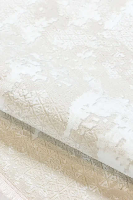 Covor living NOVA LUX 53140B Alb / Crem - imagine 8