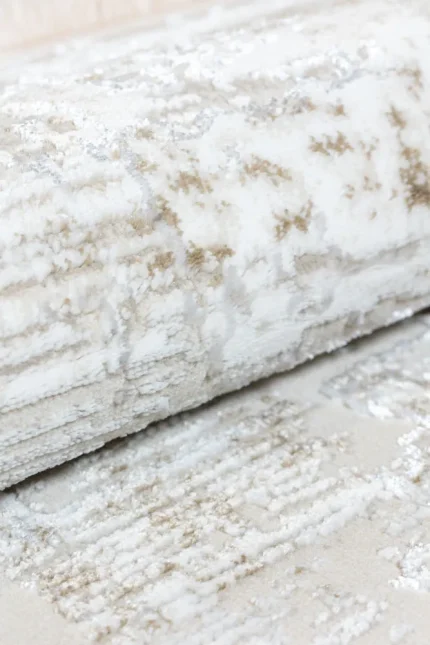 Covor living NOVA LUX 53292B Bej deschis / Crem - imagine 5