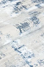 Covor living NOVA LUX 53292B Albastru / Alb - imagine 7