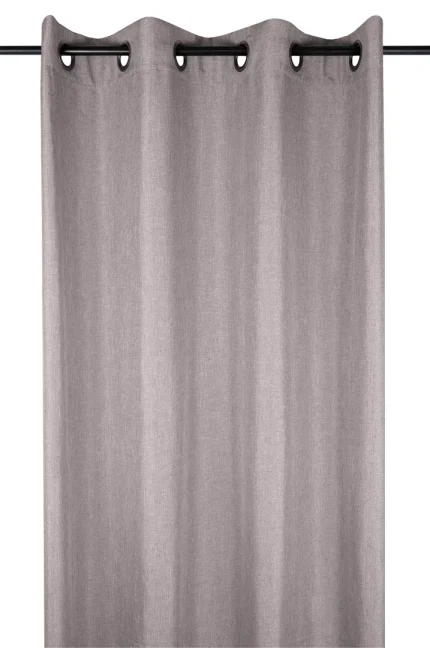 Draperie Bea 140X260 cm, culoare greige, 100% poliester - imagine 3