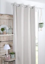 Draperie Copenhague 140X260 cm, culoare crem, 100% poliester - imagine 2