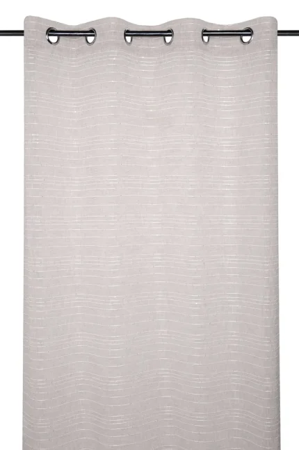 Perdea Celian 135X260 cm, culoare natural, 100% poliester - imagine 2